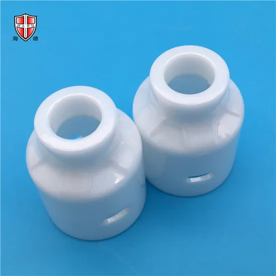 Low Thermal Conductivity Yttria-Stabilized Zirconia Ceramic Tube Bushing Parts for Insulator